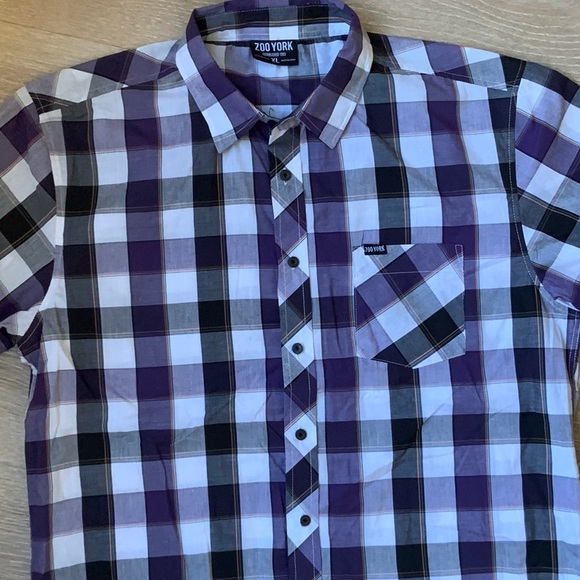 Zoo York mens button up XL - Picture 2 of 8